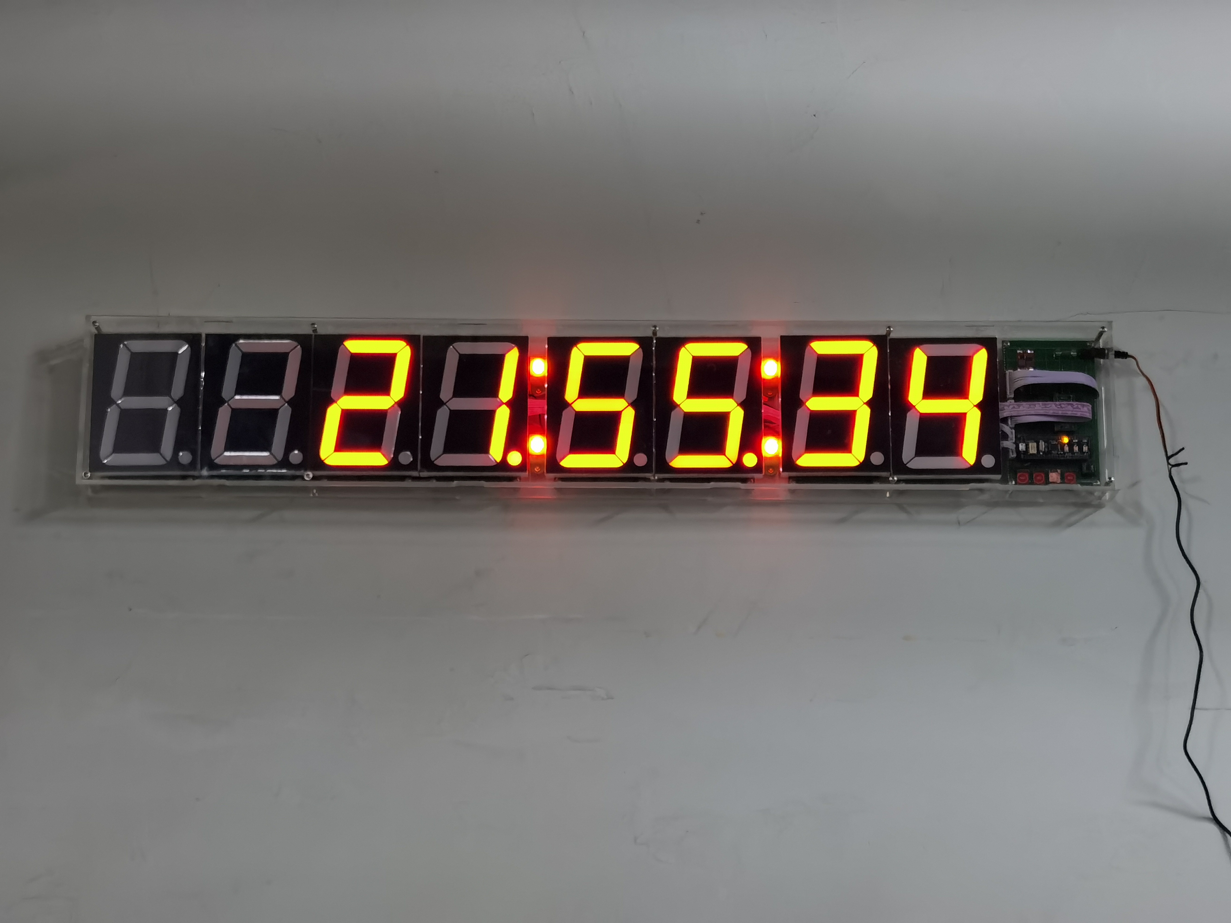 【暖冬行动】这个冬天造个5寸数码管时钟Eclock