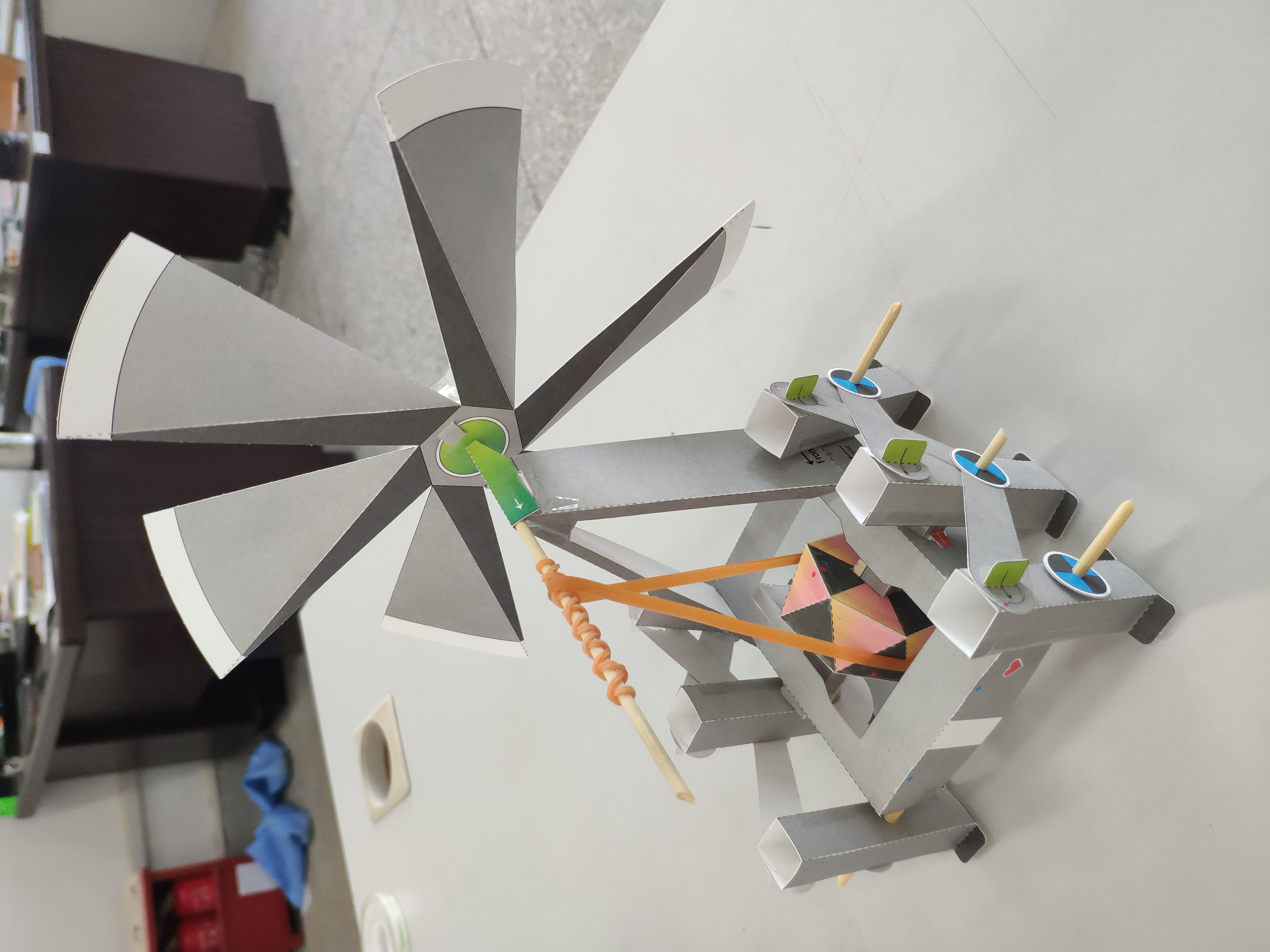 【折纸作品】帅气的折纸机器人手办！大开眼界！_哔哩哔哩_bilibili