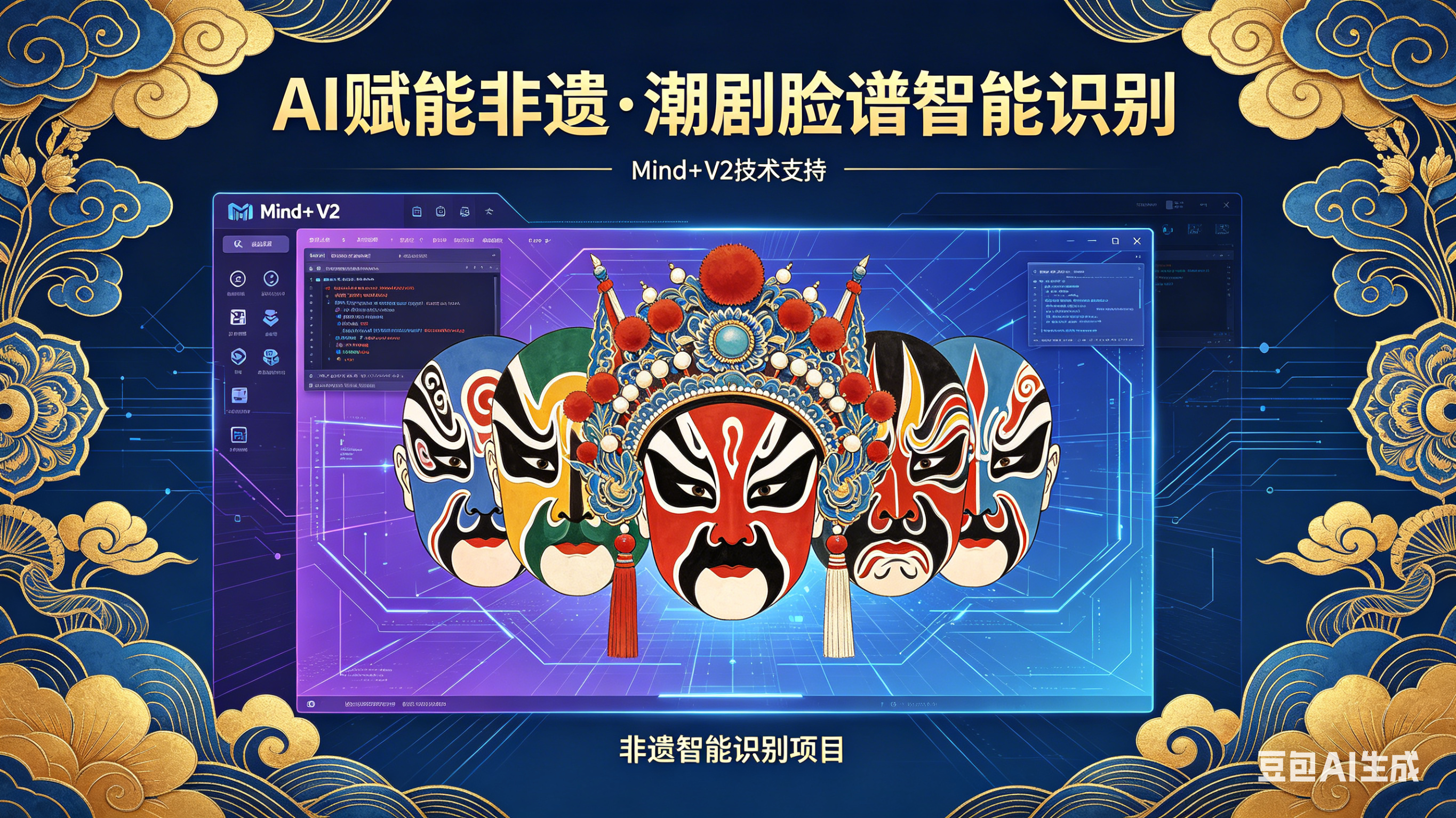 【灵感数字组】AI赋能非遗·潮剧脸谱智能识别——Mind+ V2 模型训练