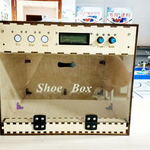 makelog创客教育项目类型精选:【标题】#创客来了#+DIY鞋柜；