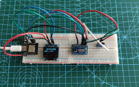 利用Beetle ESP32-C3+ADS1115自制数字电压表