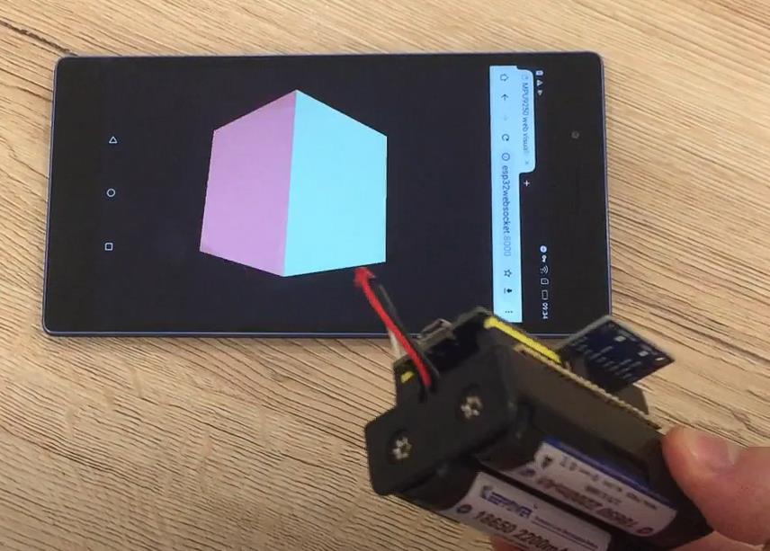 【Arduino 动手做】ESP32 + MPU9250:3D 方向可视化- Makelog(造物记)