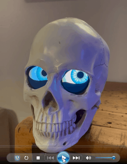 【Arduino 动手做】不可思议的眼睛万圣节骷髅电子动画