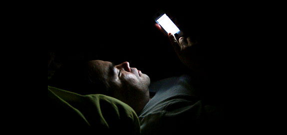 防刷手机睡眠提醒器