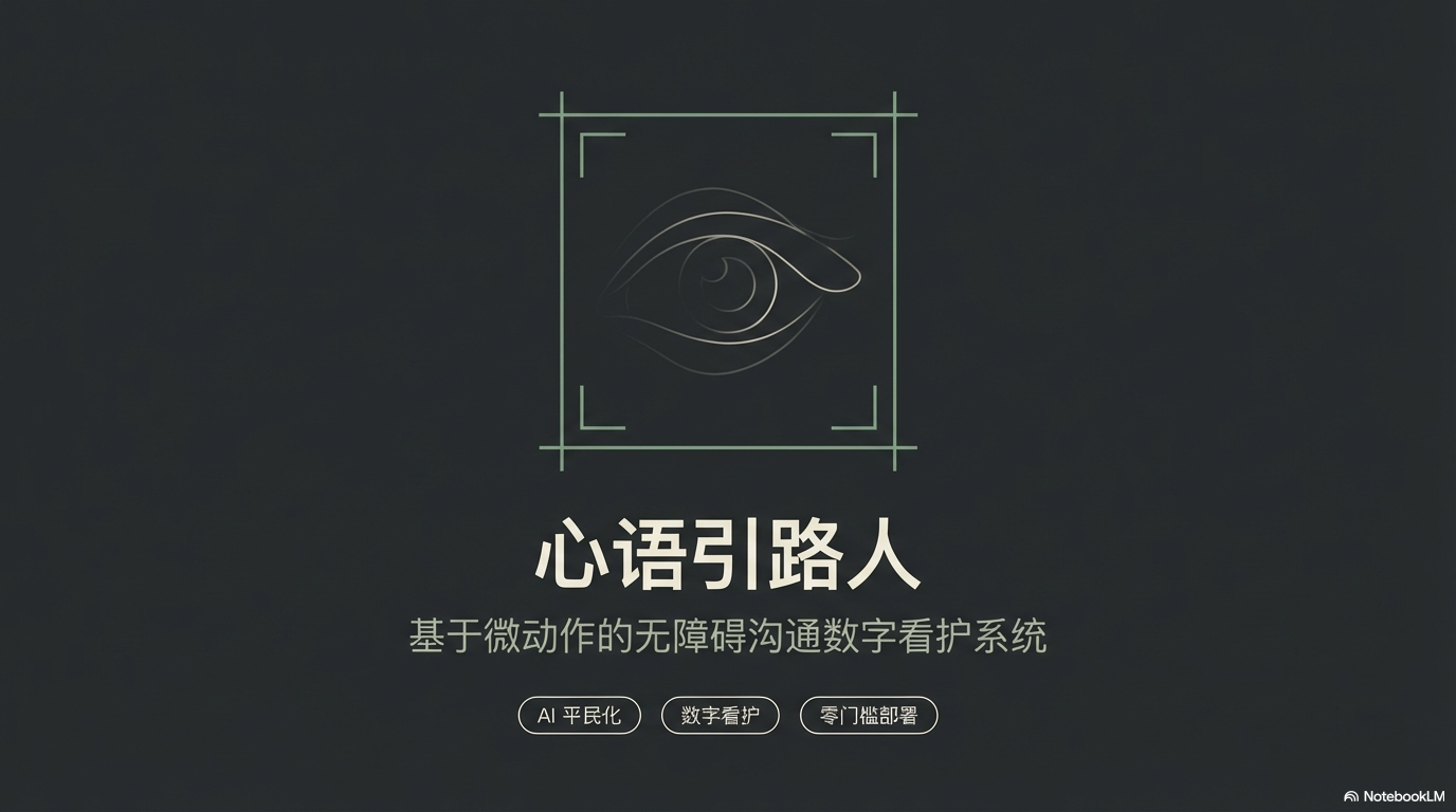 【灵感数字组】“心语引路人”—— 基于微动作的无障碍沟通数字看护系统