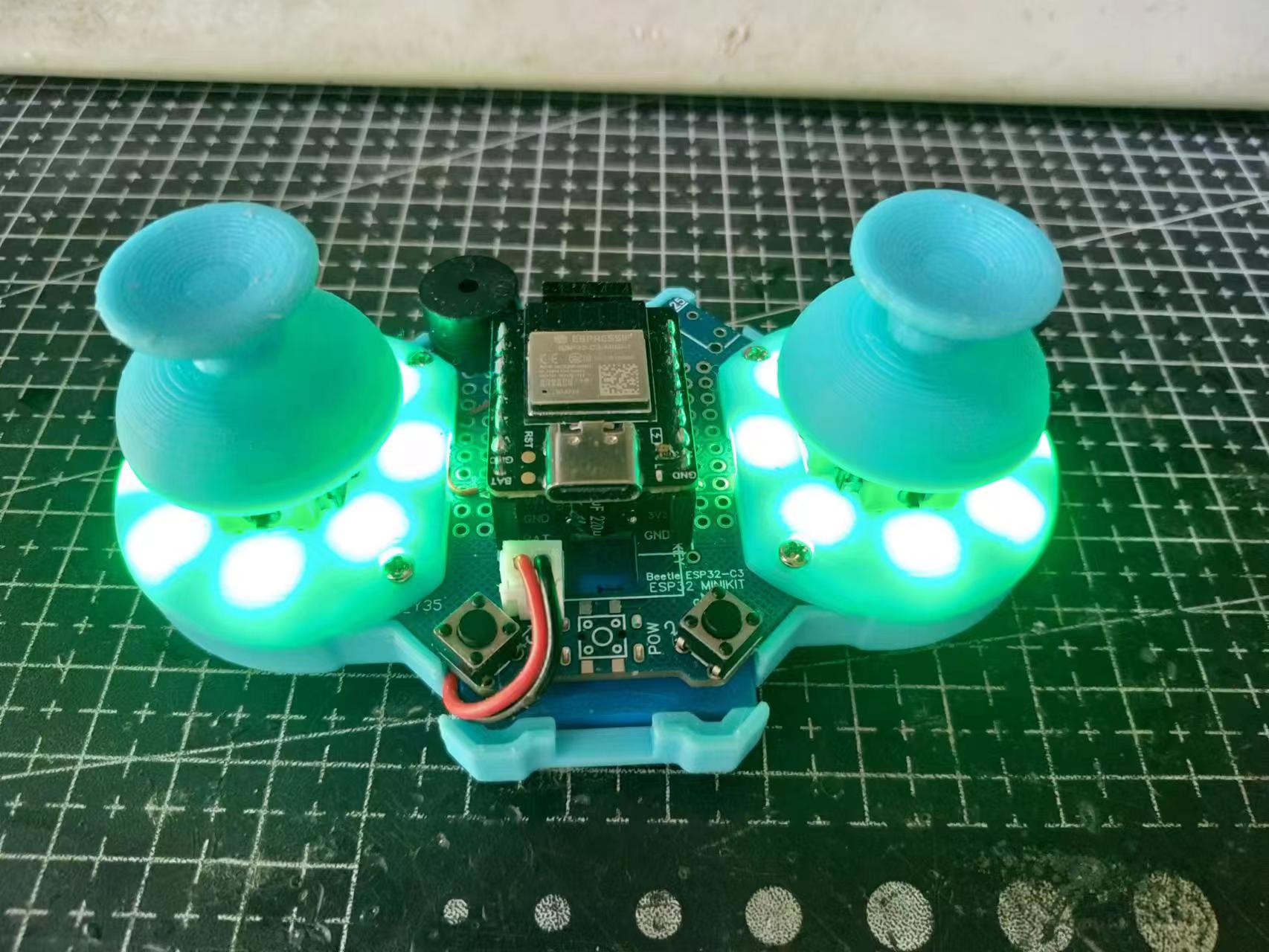 用Beetle ESP32-C3做一个万能小巧的口袋遥控器式的扩展学习板---espnow或者蓝牙或者wifi通讯控制外围设备