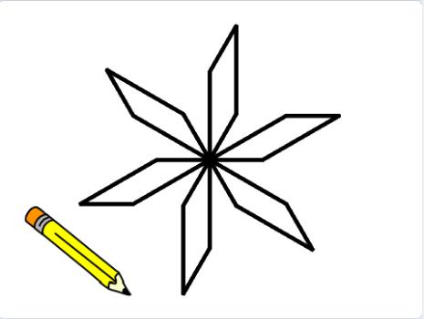 绘制花瓣